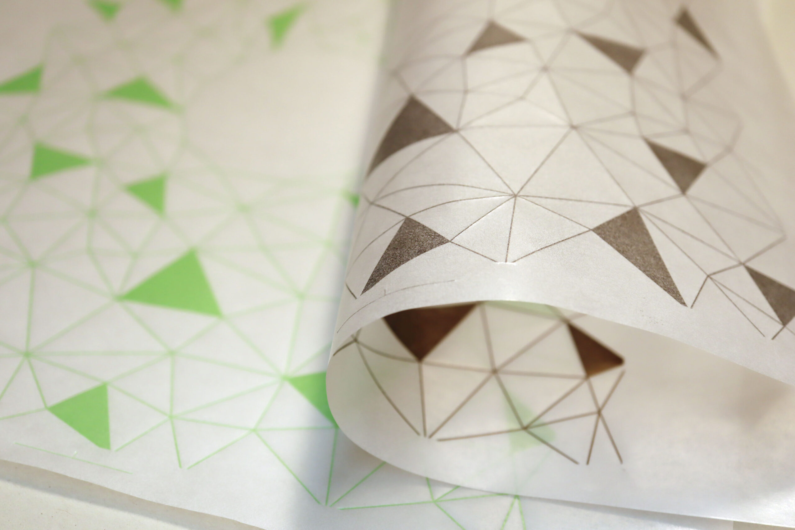 グラシン紙の印刷