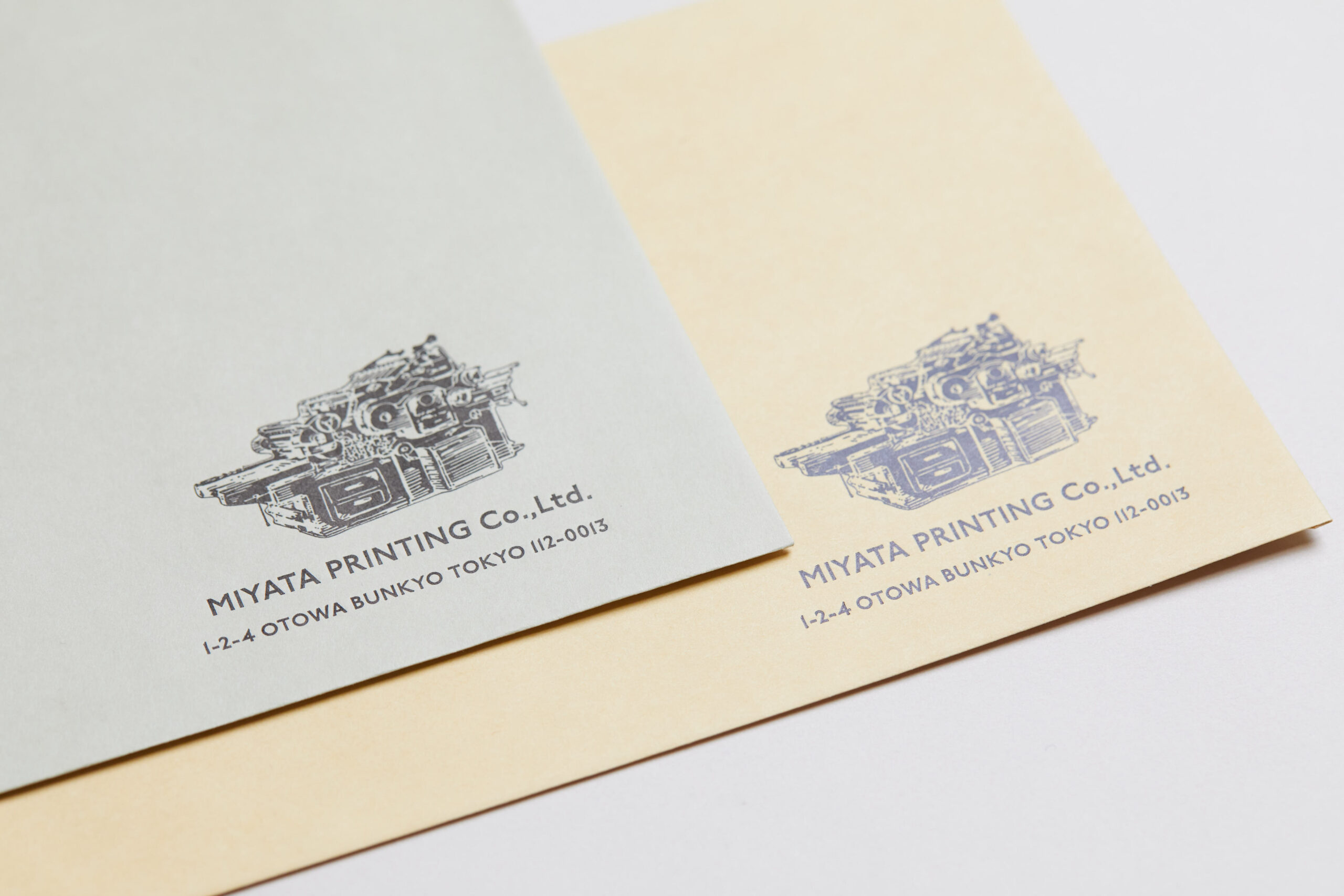 既製封筒の印刷